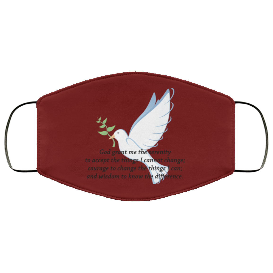 Serenity 2 Layer Protective Face Mask