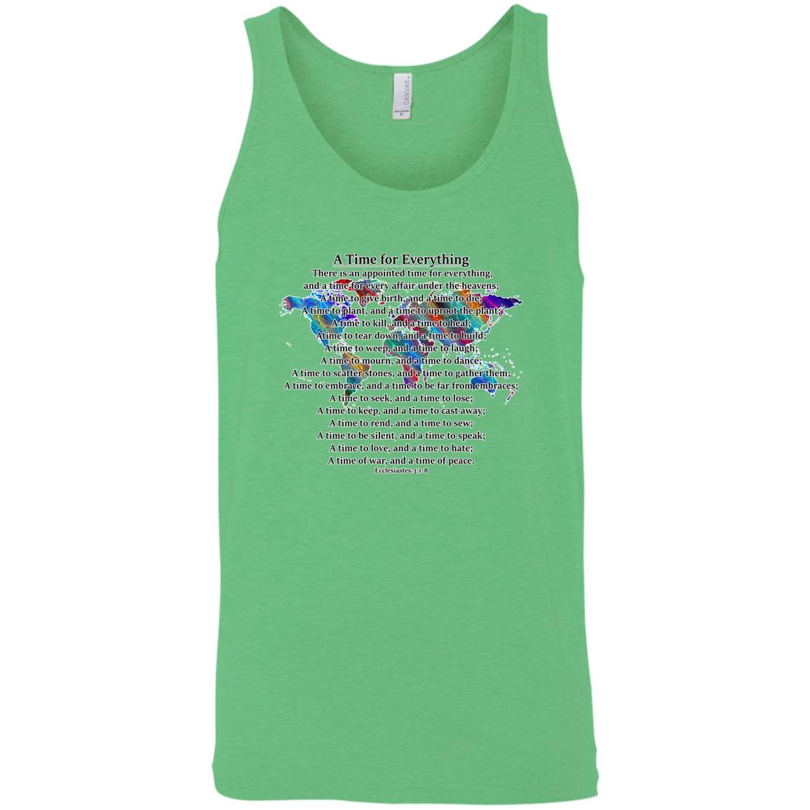 A Time for Everything Sleeveless Unisex Tee