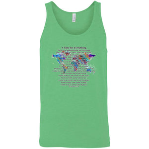 A Time for Everything Sleeveless Unisex Tee