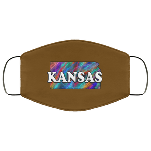 Kansas 2 Layer Protective Face Mask