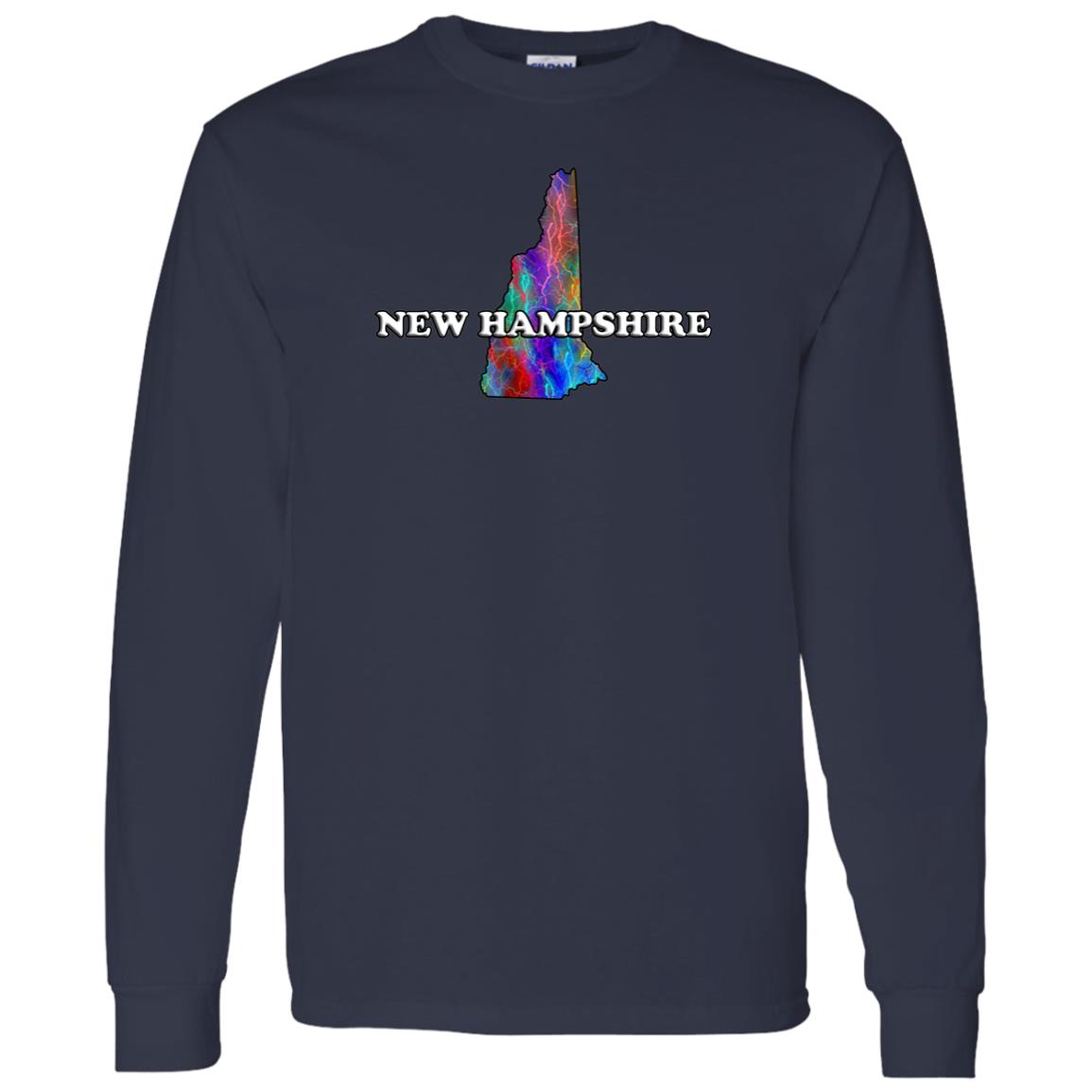 New Hampshire Long Sleeve State T-Shirt