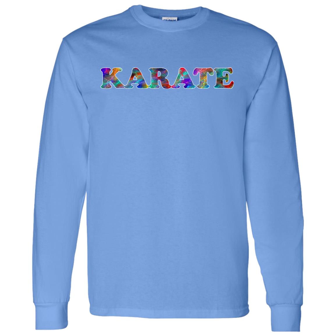 Karate Long Sleeve Sport T-Shirt