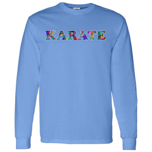 Karate Long Sleeve Sport T-Shirt