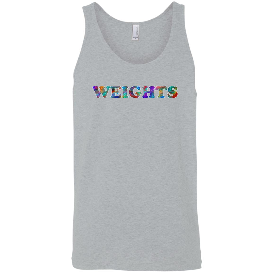 Weights Sleeveless Unisex Tee