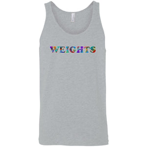 Weights Sleeveless Unisex Tee