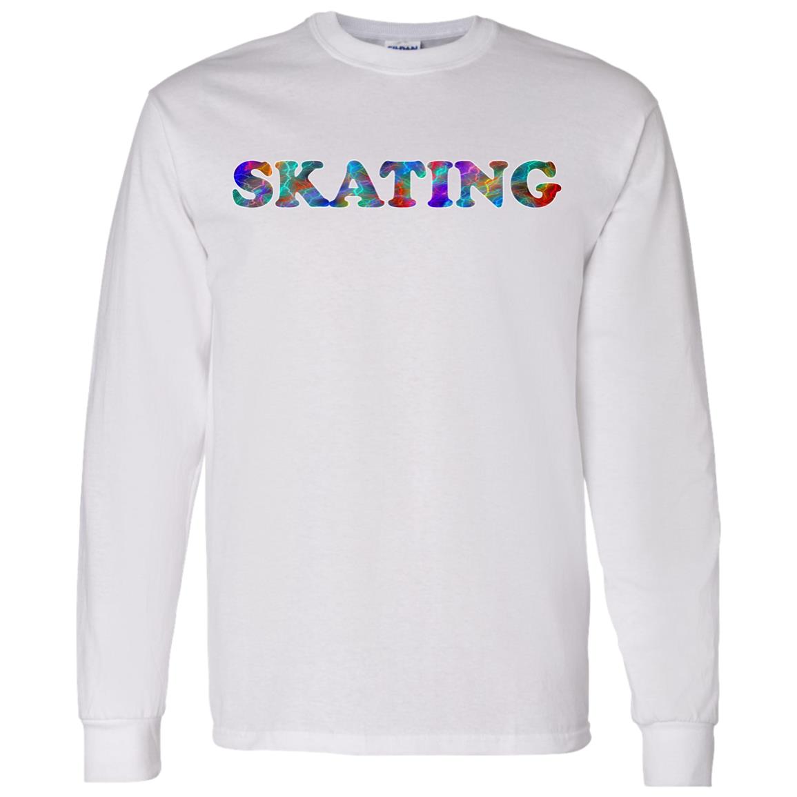Skating Long Sleeve Sport T-Shirt