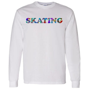 Skating Long Sleeve Sport T-Shirt