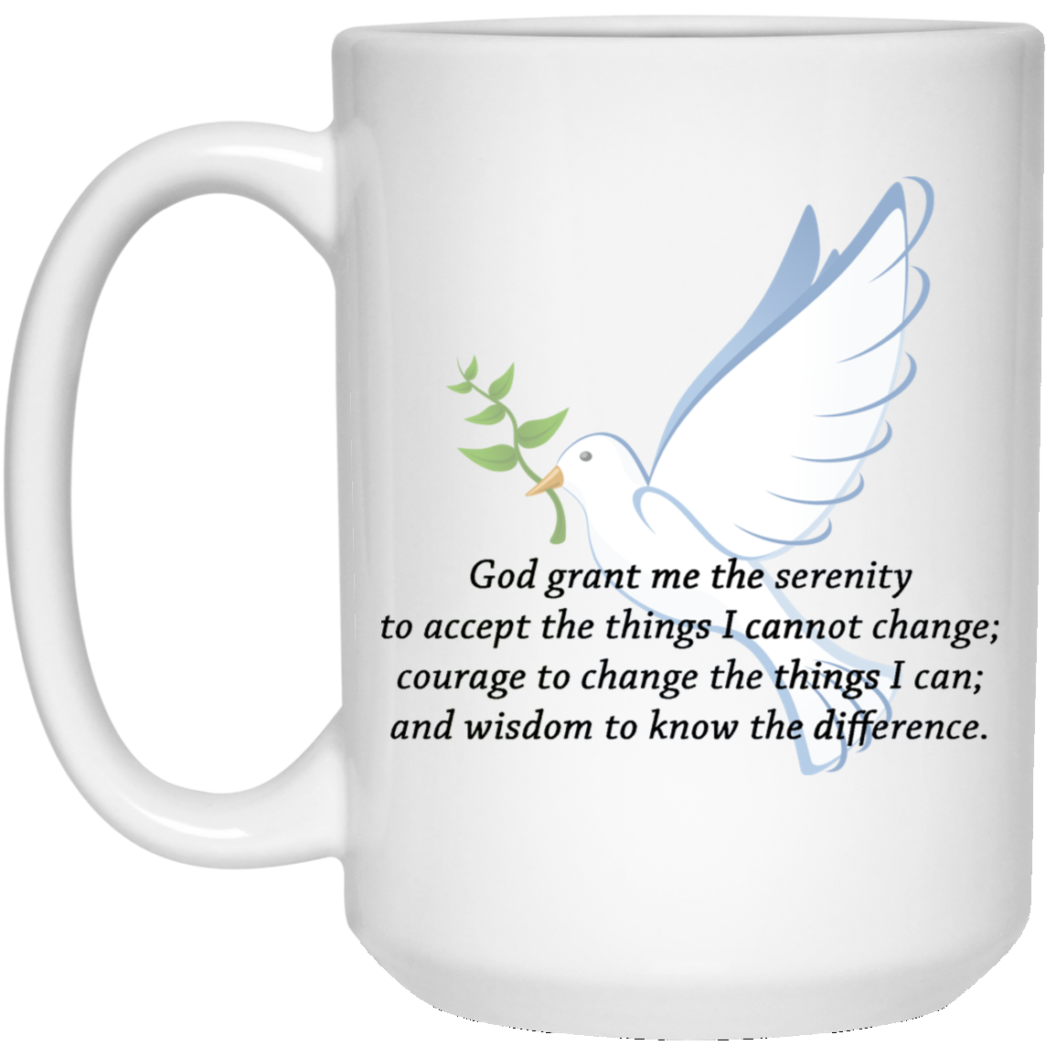21504 15 oz. White Mug