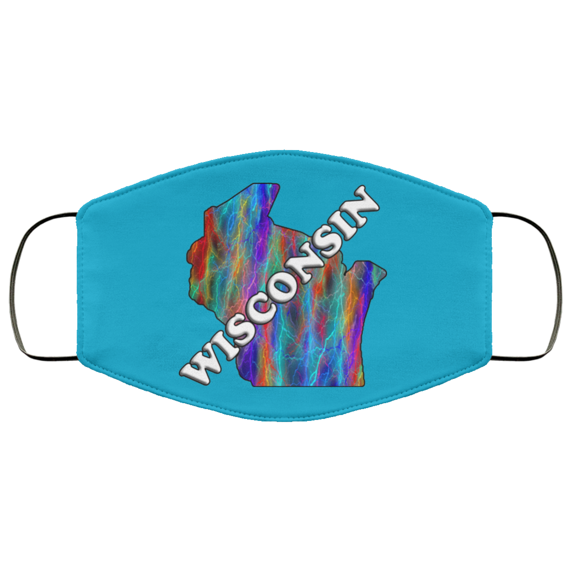 Wisconsin 2 Layer Protective Face Mask