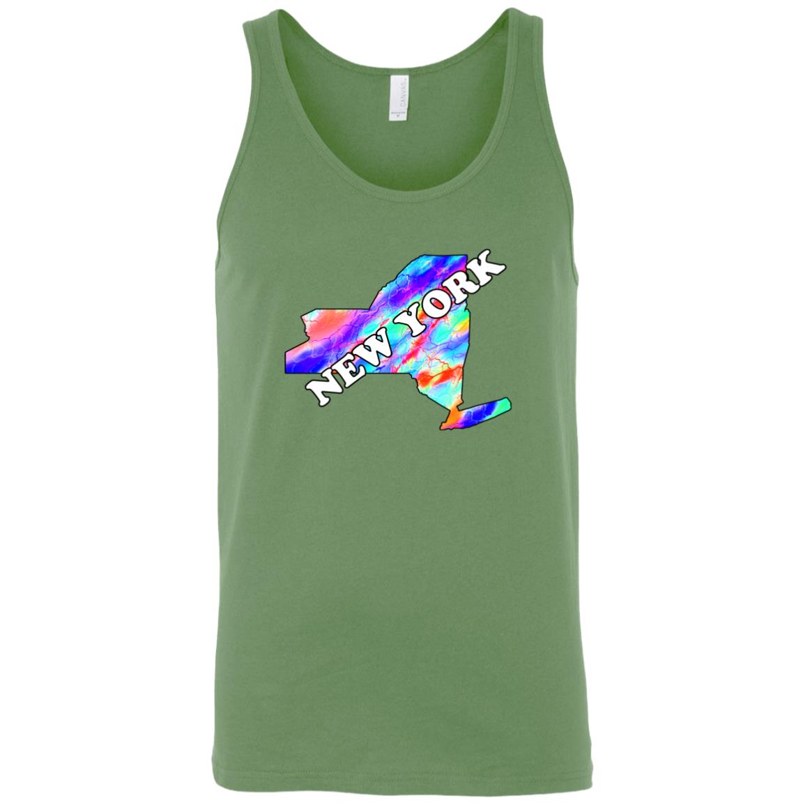 New York Sleeveless Unisex Tee