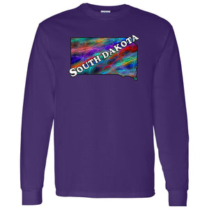 South Dakota Long Sleeve State T_Shirt