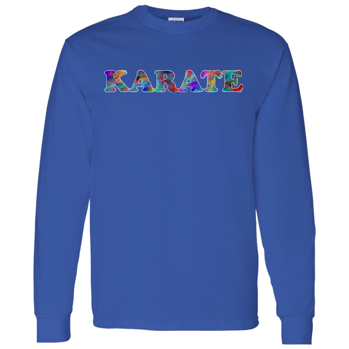 Karate Long Sleeve Sport T-Shirt