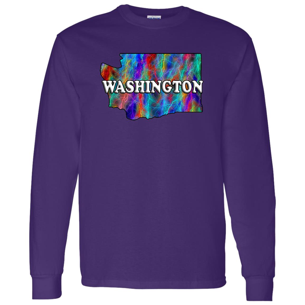 Washington Long Sleeve State T-Shirt