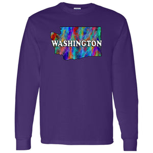 Washington Long Sleeve State T-Shirt