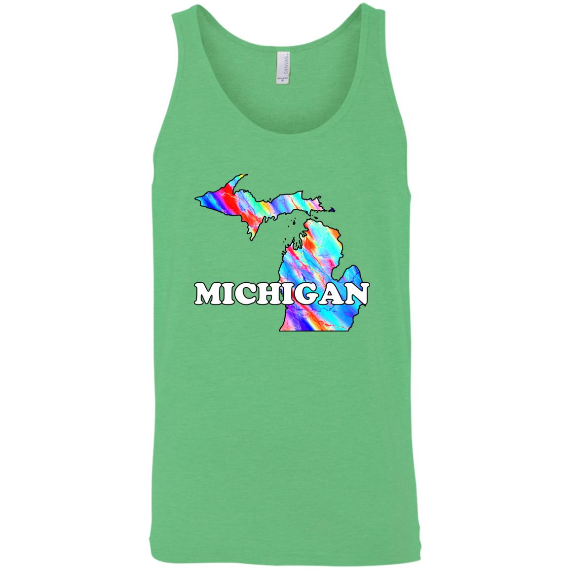 Michigan Sleeveless Unisex Tee