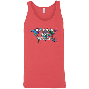 Bridges Not Walls Sleeveless Unisex Tee
