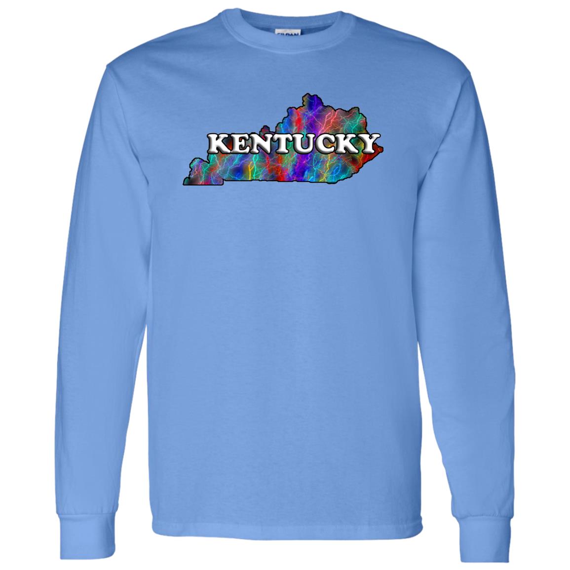 Kentucky Long Sleeve State T-Shirt