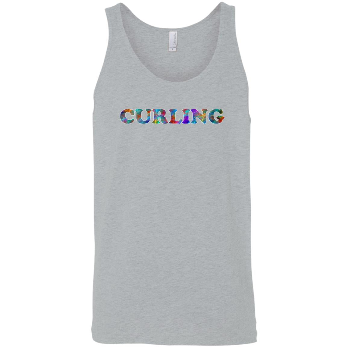 Curling Sleeveless Unisex Tee