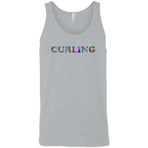 Curling Sleeveless Unisex Tee