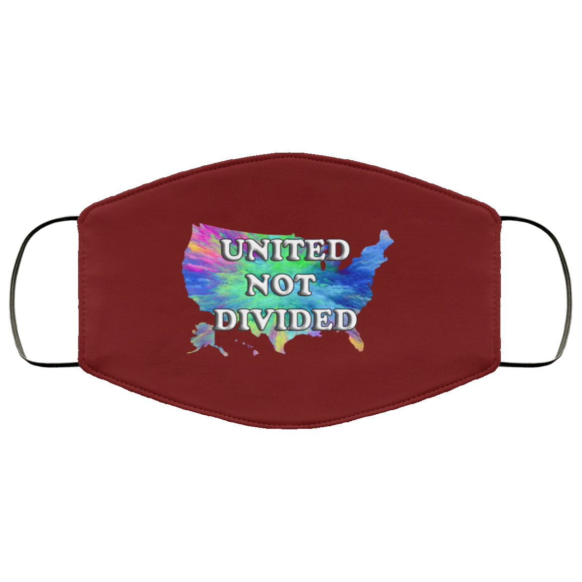 United Not Divided (USA) 3 Layer Protective Face Mask