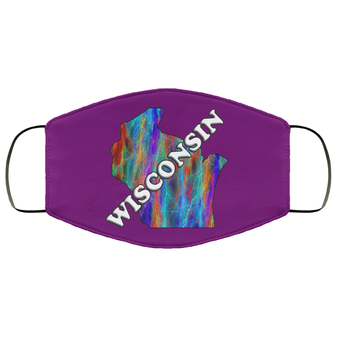 Wisconsin 2 Layer Protective Face Mask