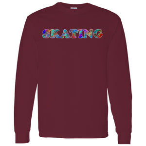 Skating Long Sleeve Sport T-Shirt