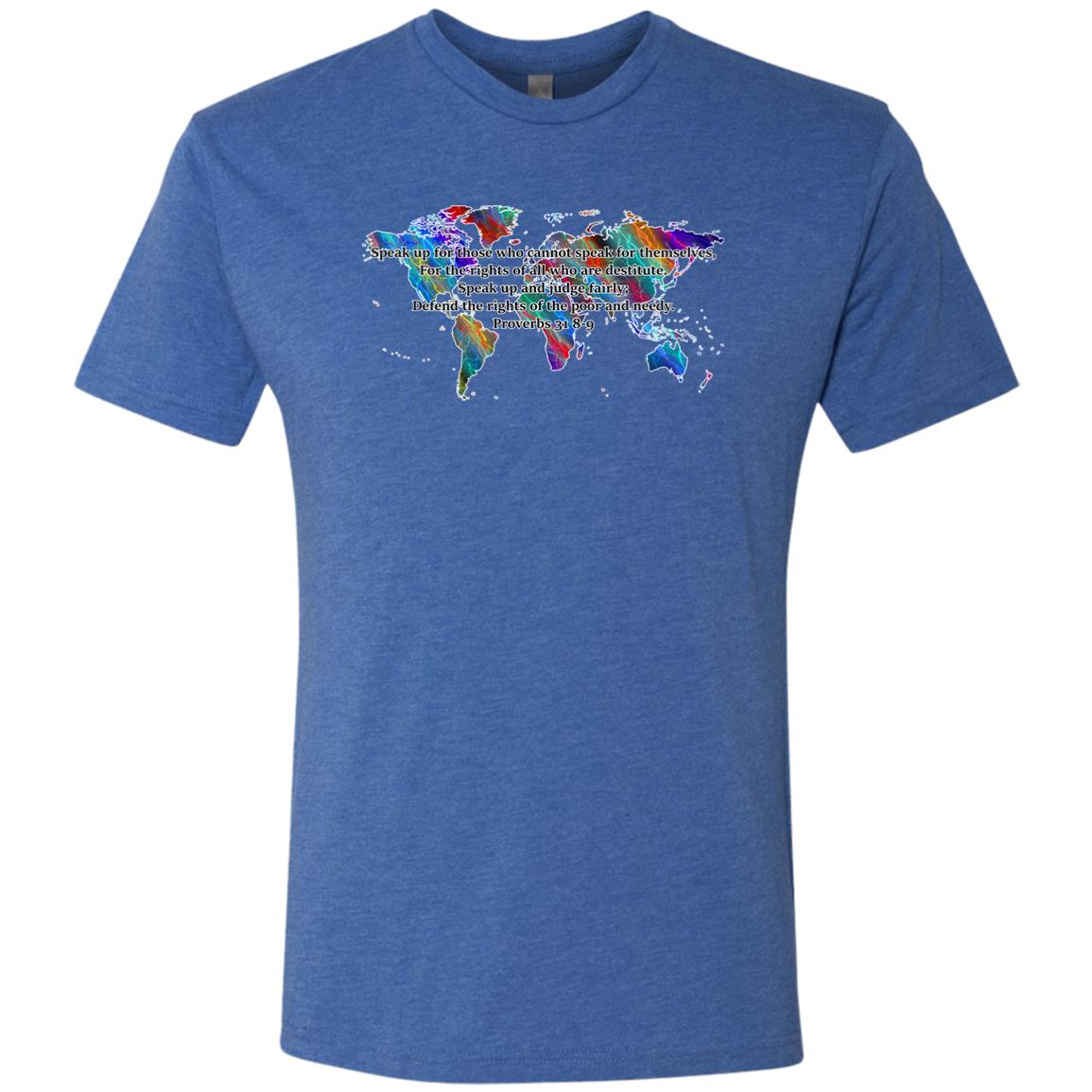 Proverbs 31 8-9 T-Shirt