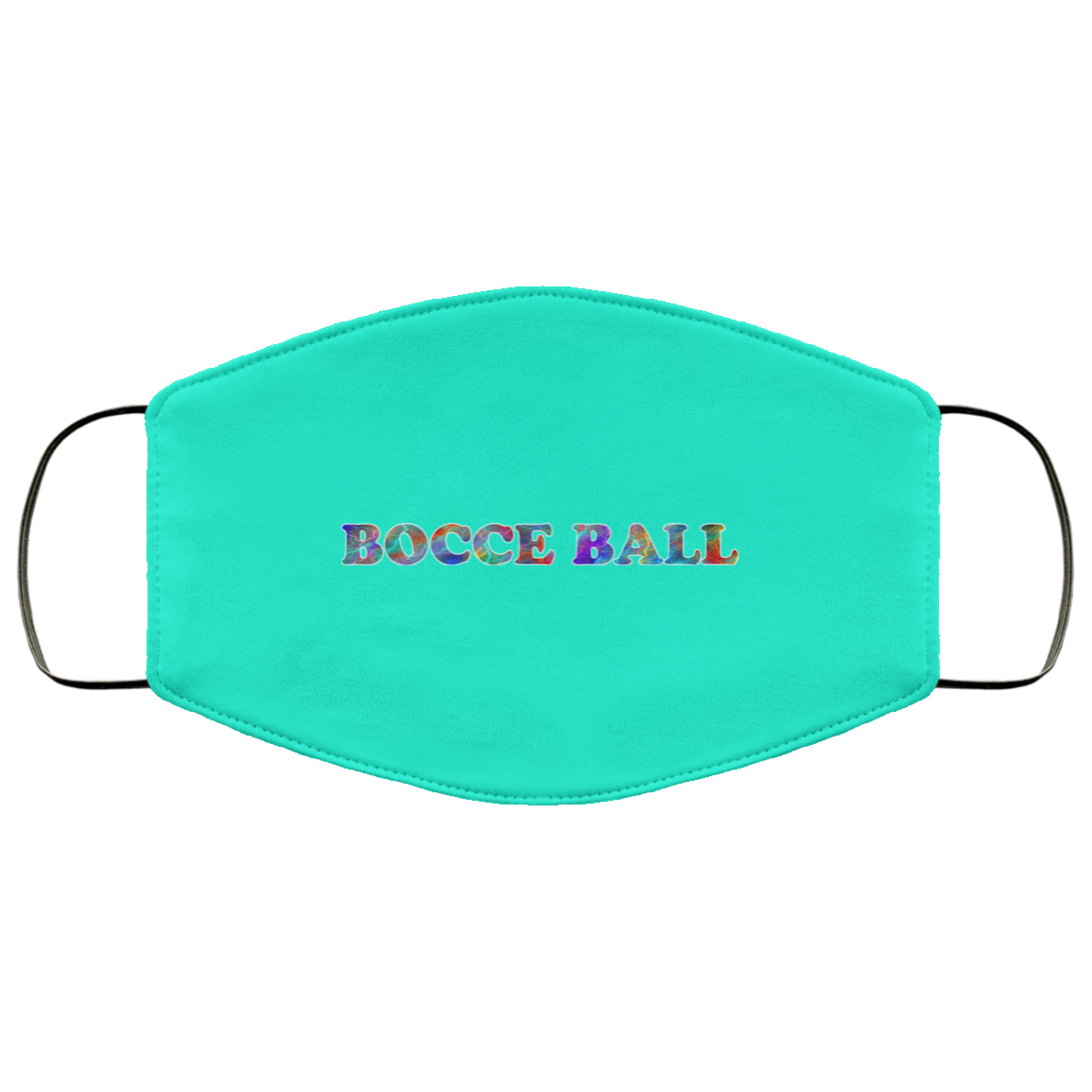 Bocce Ball 2 Layer Protective Mask