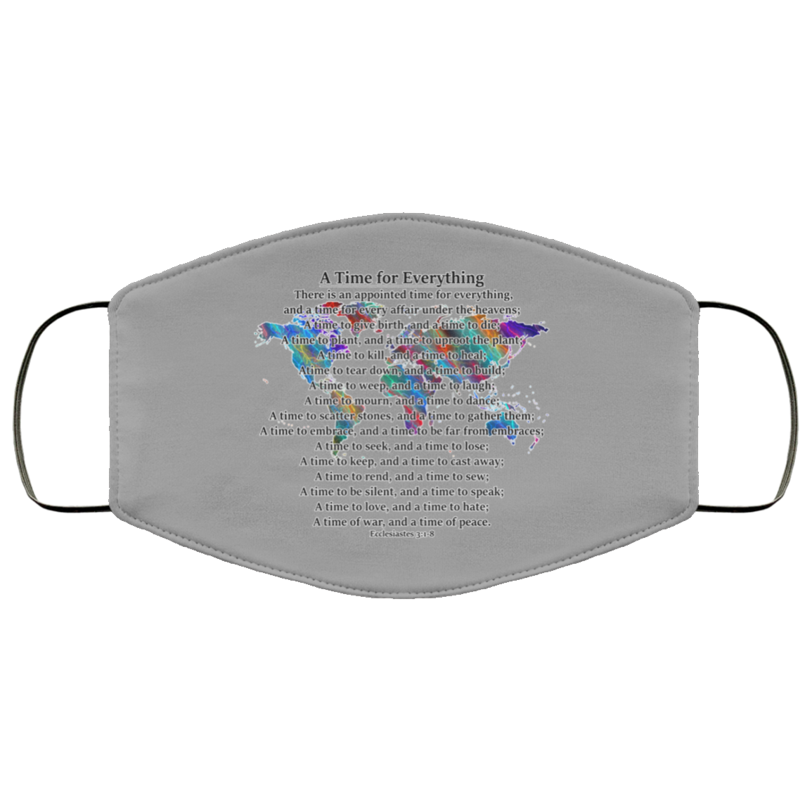 A Time for Everything 2 Layer Protective Mask