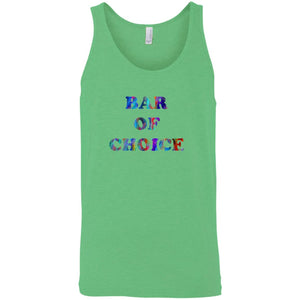 Bar of Choice  Sleeveless Unisex Tee