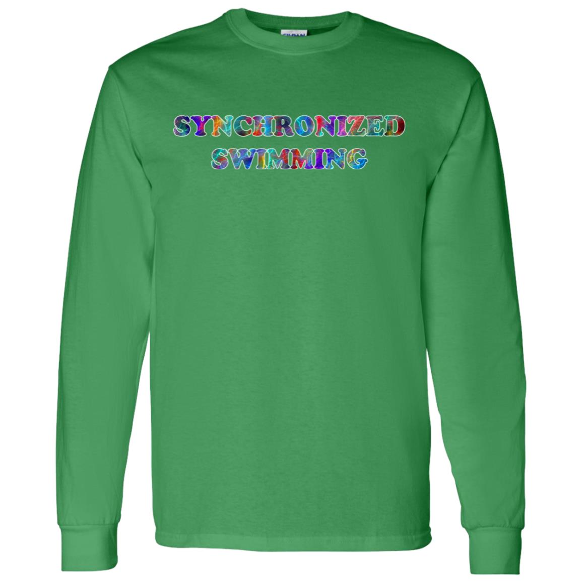 Synchronized Swimming Long Sleeve Sport T-Shirt