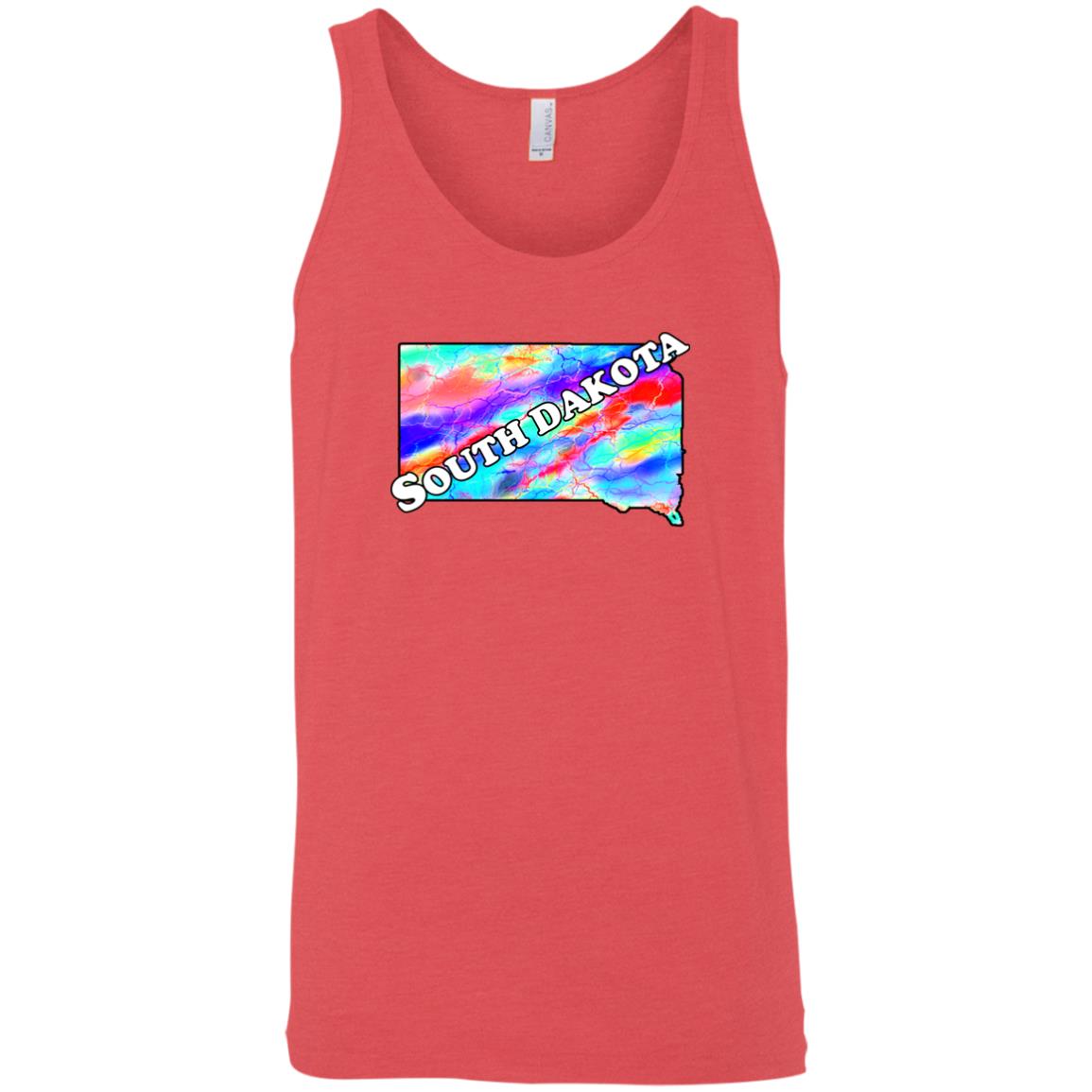 South Dakota Sleeveless Unisex Tee