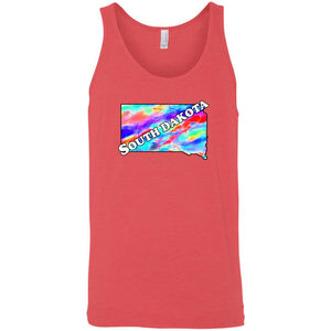 South Dakota Sleeveless Unisex Tee