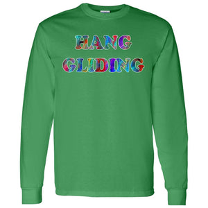 Hang Gliding Long Sleeve Sport T-Shirt