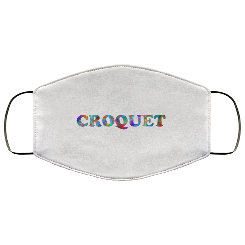 Croquet 2 Layer Protective Mask