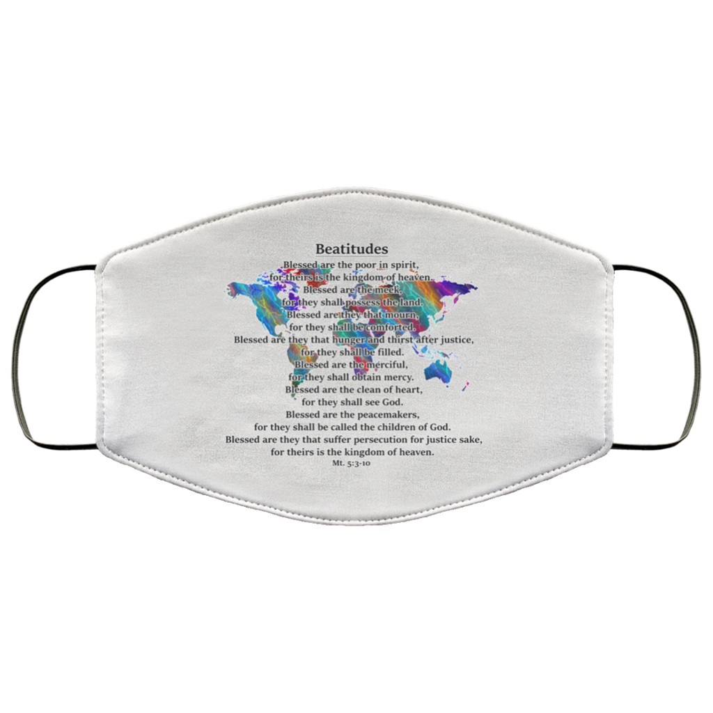Beatitudes 2 Layer Protective Mask
