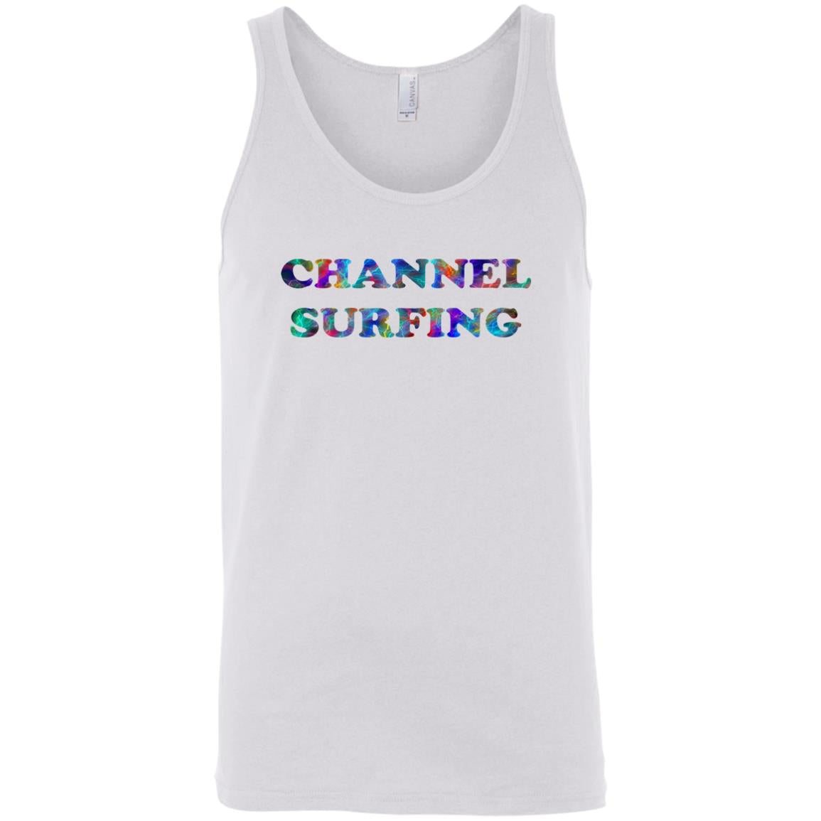 Channel Surfing Sleeveless Unisex Tee