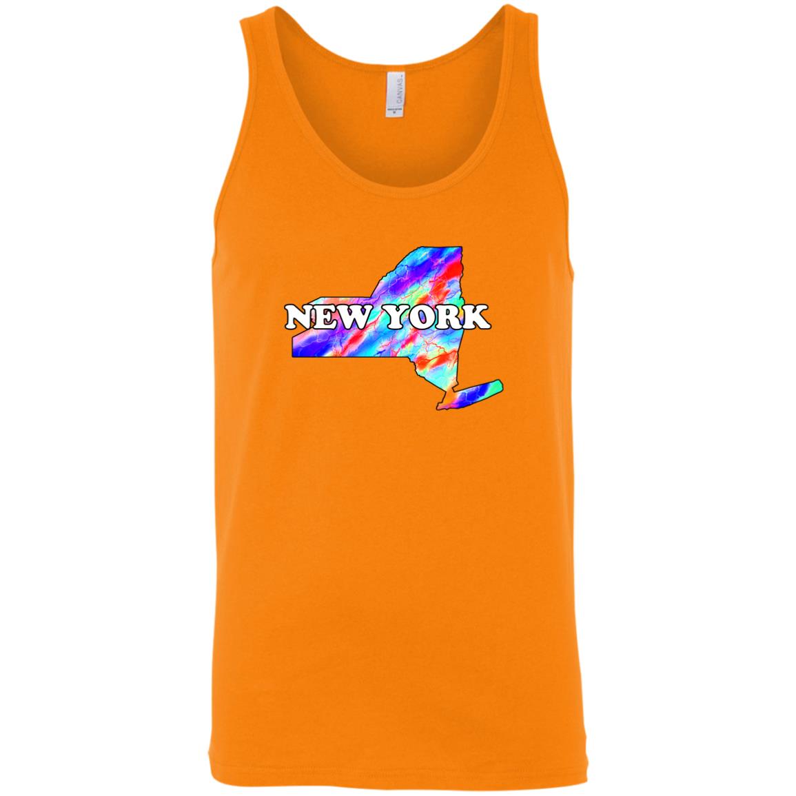 New York Sleeveless Unisex Tee