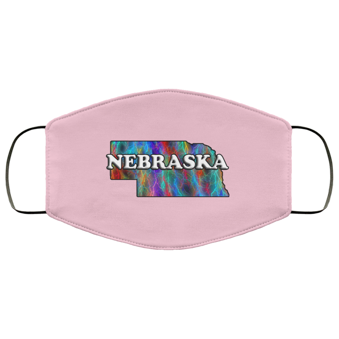 Nebraska  2 Layer Protective Face Mask