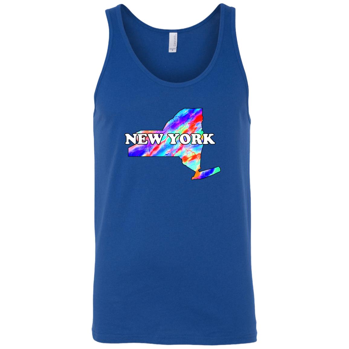 New York Sleeveless Unisex Tee