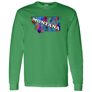 Montana Long Sleeve State T-Shirt