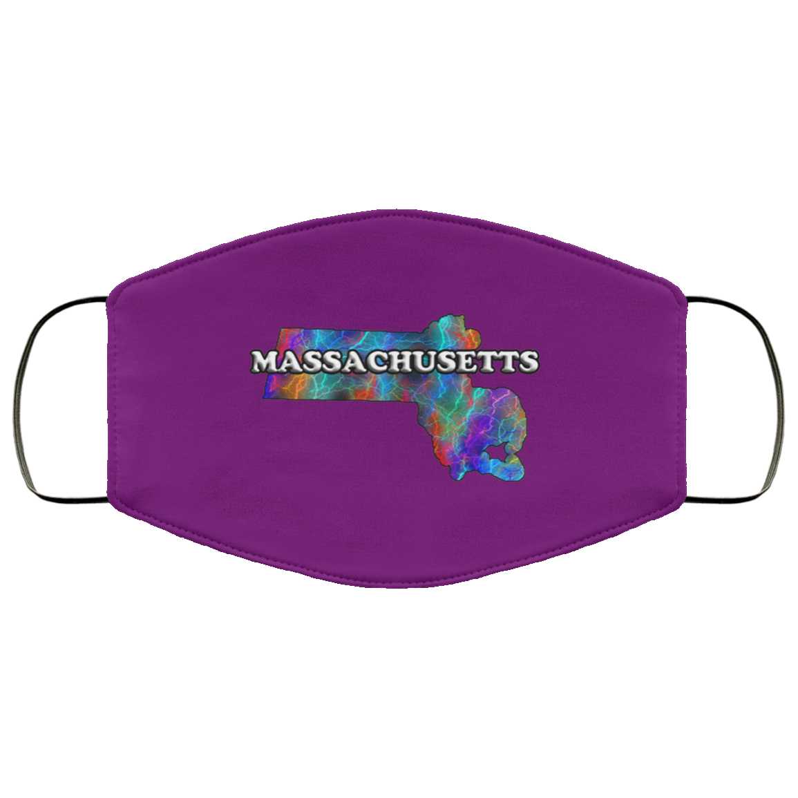Massachusetts 2 Layer Protective Face Mask