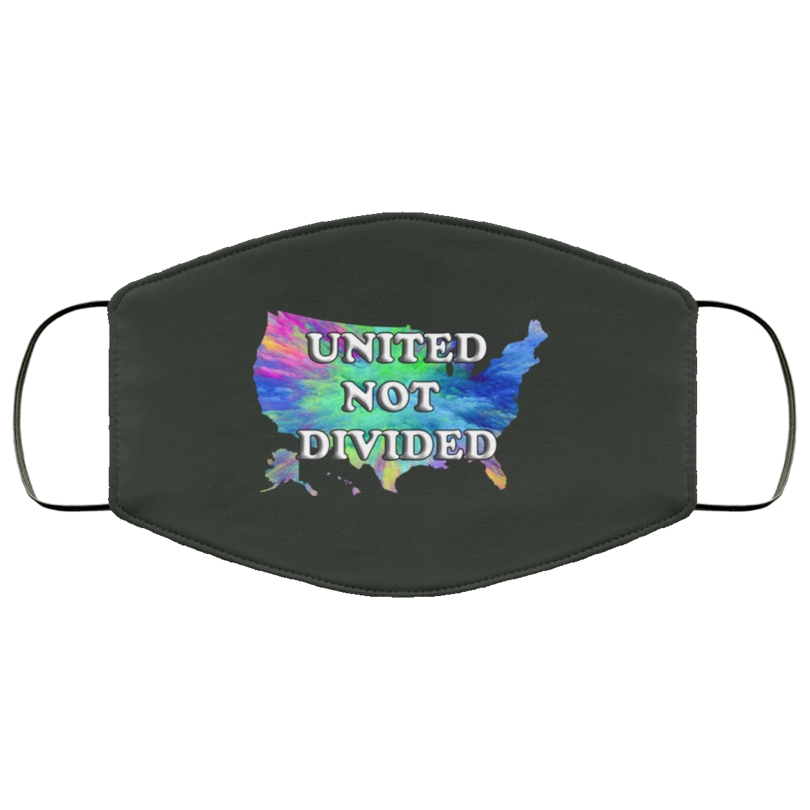 United Not Divided (USA) 3 Layer Protective Face Mask