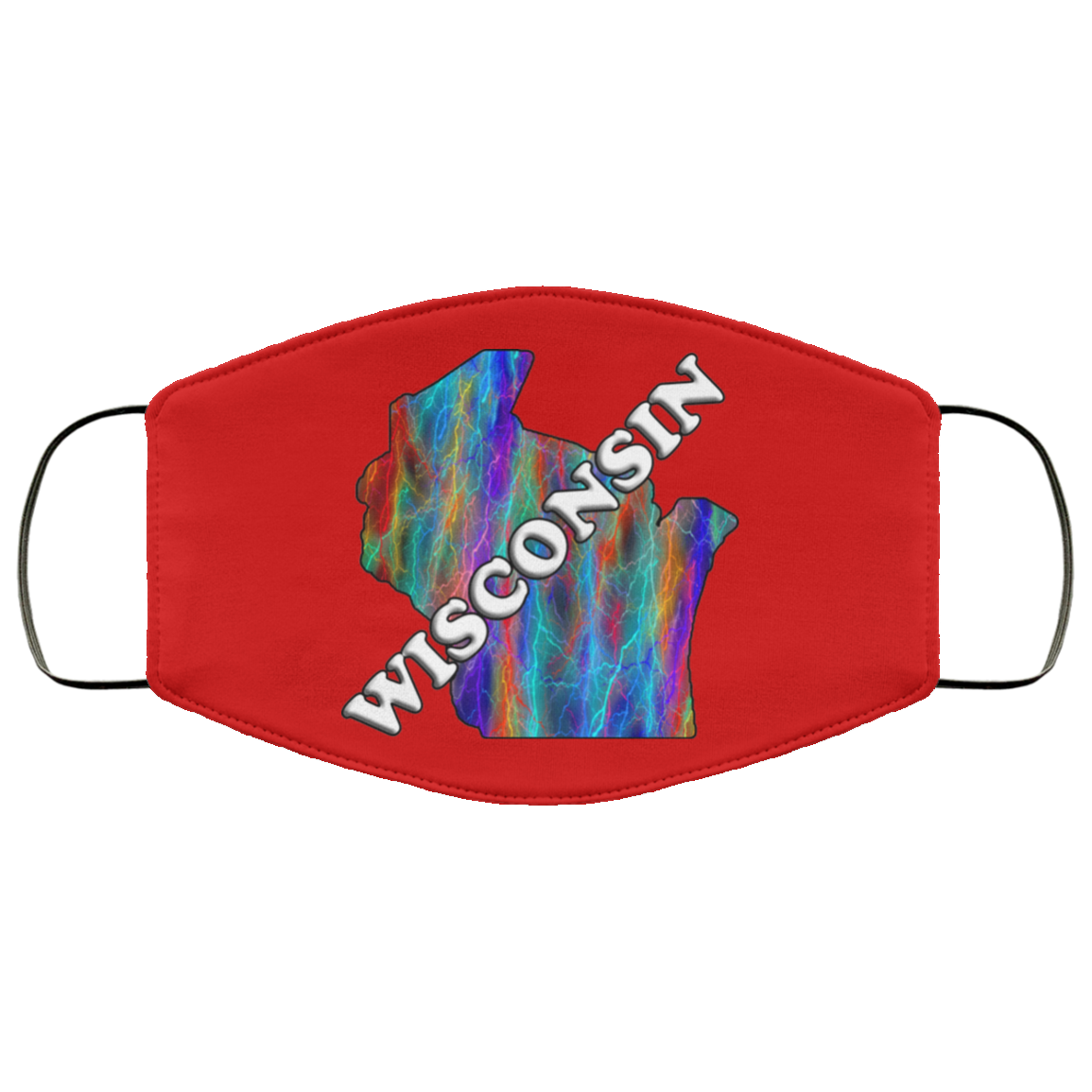 Wisconsin 2 Layer Protective Face Mask