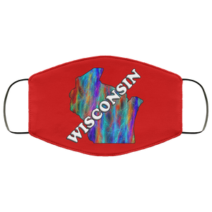 Wisconsin 2 Layer Protective Face Mask