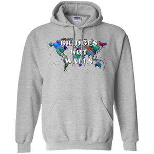 Bridges Not Walls Statement Hoodie