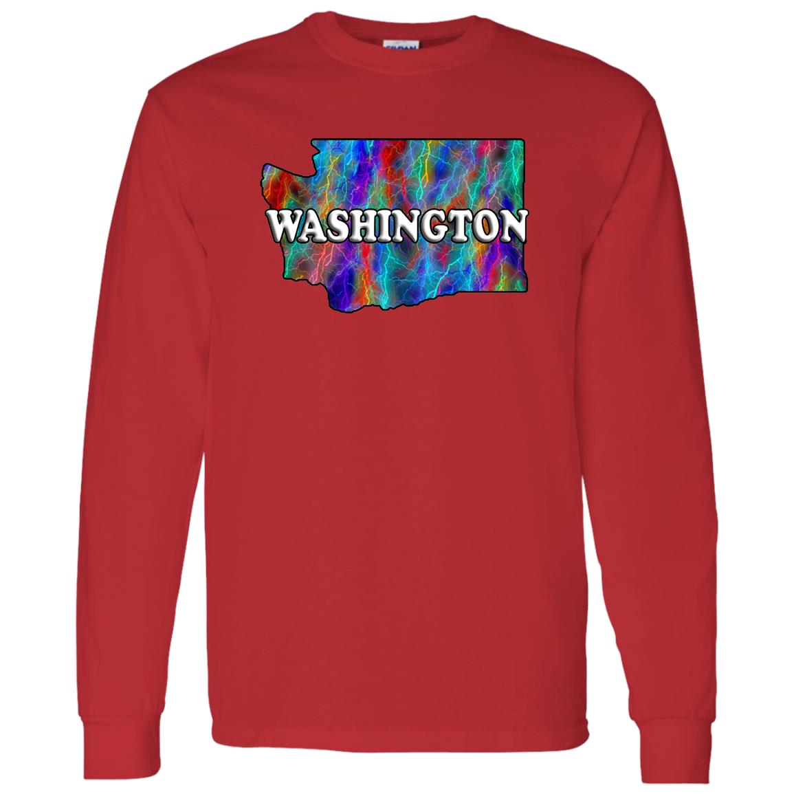 Washington Long Sleeve State T-Shirt