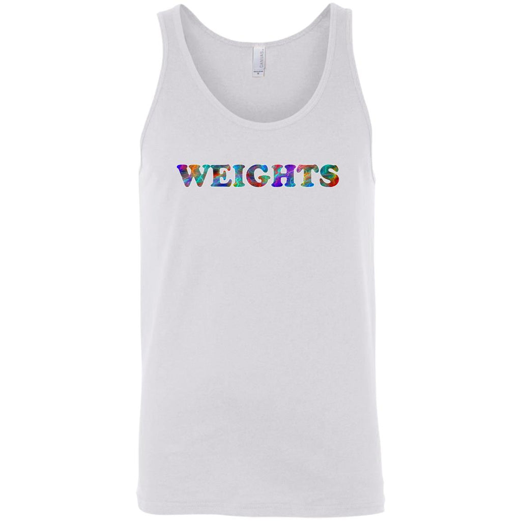 Weights Sleeveless Unisex Tee