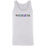 Weights Sleeveless Unisex Tee