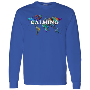 Calming Long Sleeve Statement T-Shirt